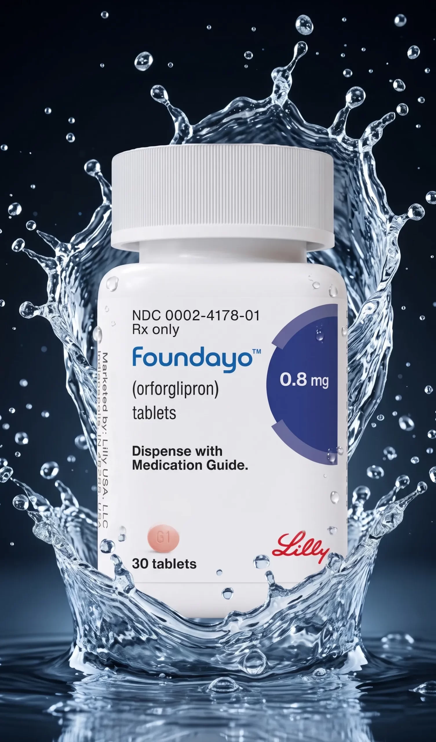 Foundayo once-daily oral tablets by Eli Lilly